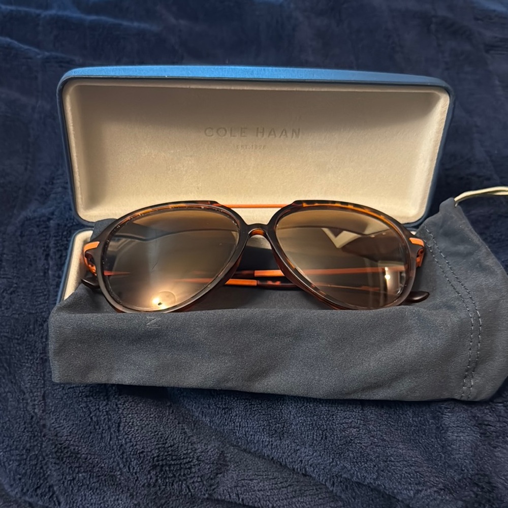 Cole Haan Brown Sunglasses